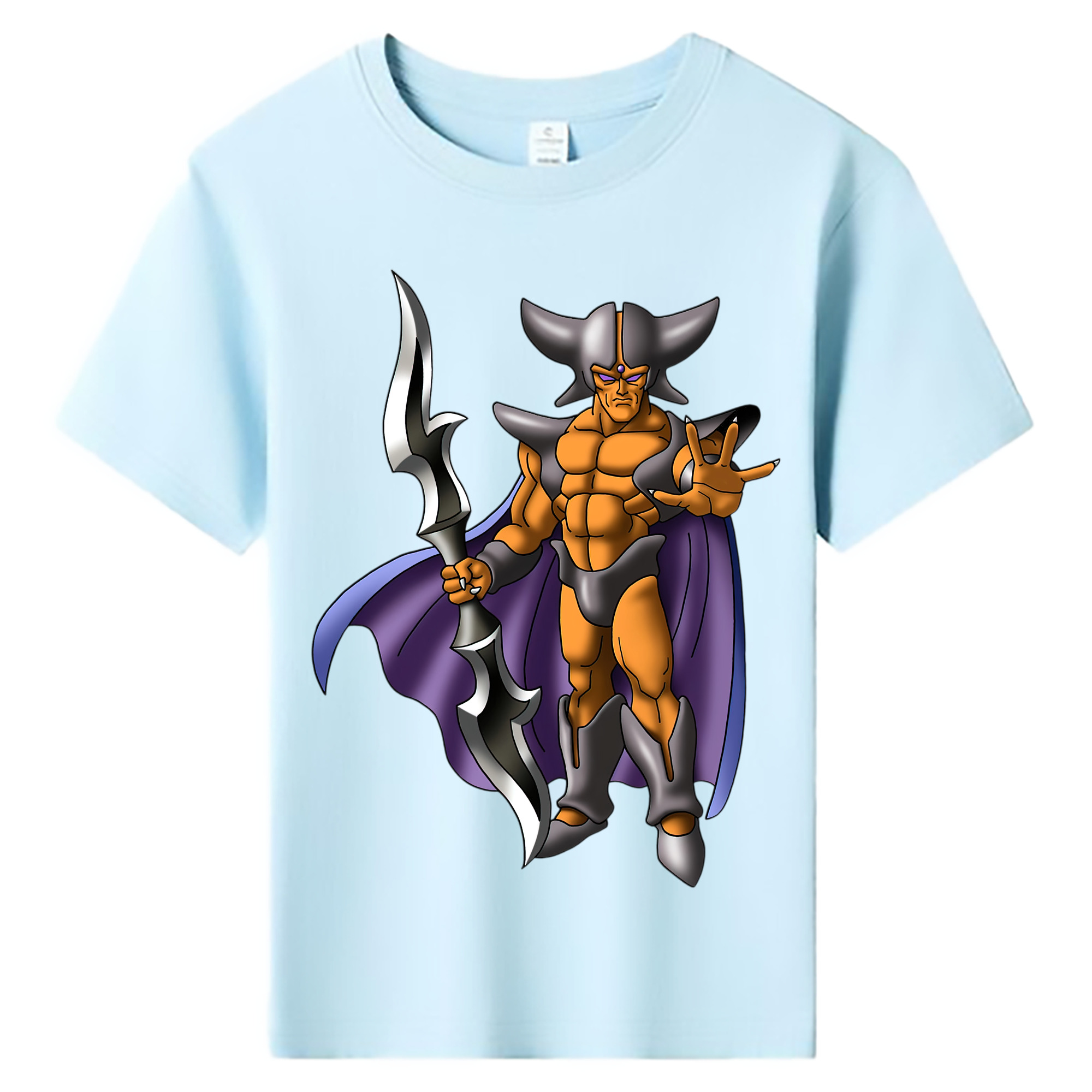 （画像用） ドラゴンクエスト Doragon Kuesuto Dragon Quest 綿100％キッズTシャツ（フロントプリント）